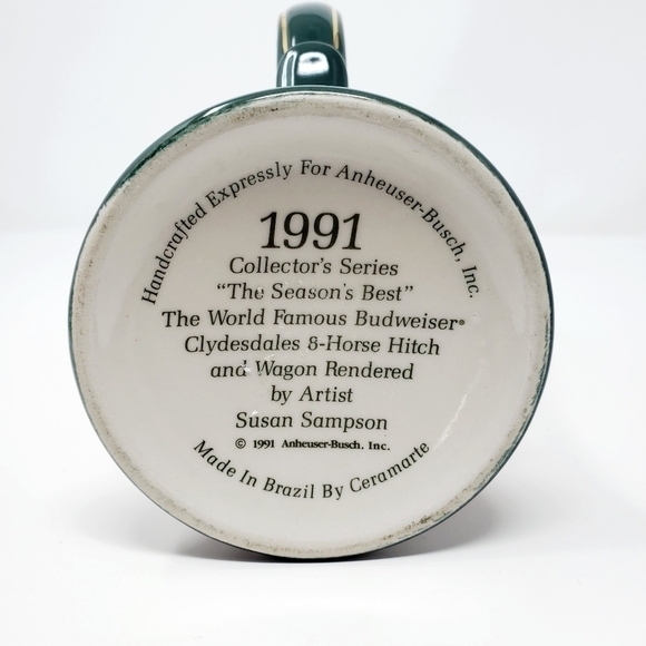 10. 1991 - Ceramarte - Made in Brazil - Anheuser-Busch SALE - Picture 4 of 8